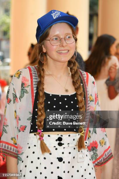 Jessie Cave attends the press day performance of "Where Is Peter Rabbit?" at the Theatre Royal Haymarket on July 23, 2019 in London, England.