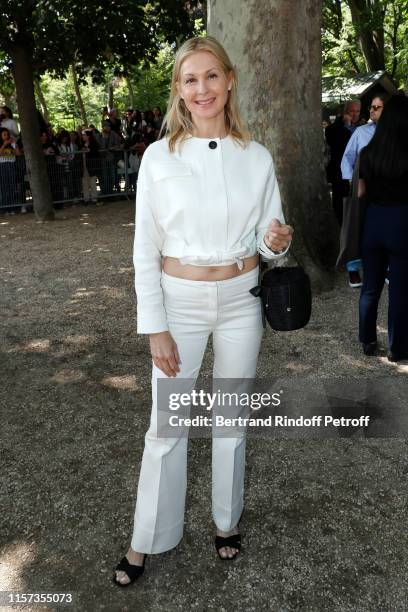 Actress Kelly Rutherford attends the Berluti Menswear Spring Summer 2020 show as part of Paris Fashion Week on June 21, 2019 in Paris, France.