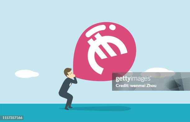 hope - concept - fun office stock illustrations