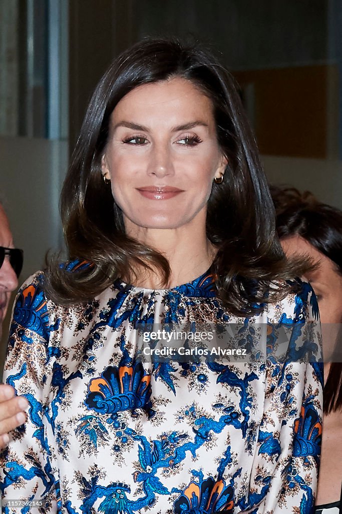Queen Letizia Of Spain Deliver DISCAPNET Awards
