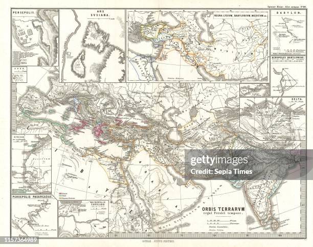 Spruner Map of the World under the Persian Empire