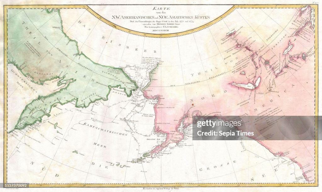 Schraembl Map of the Northwest Passage