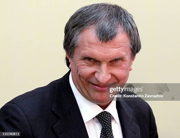 Russian Deputy Prime Minister Igor Sechin attends a State Council meeting June 9, 2011 in Nizhny Novgorog, 405 km. East of Moscow, Russia.