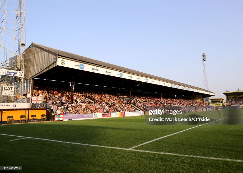 Cambridge United v Leicester City - Pre-Season Friendly