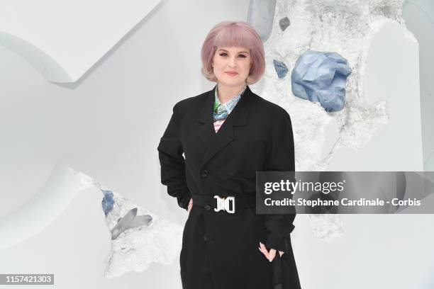 Kelly Osbourne attends the Dior Homme Menswear Spring Summer 2020 show as part of Paris Fashion Week on June 21, 2019 in Paris, France.