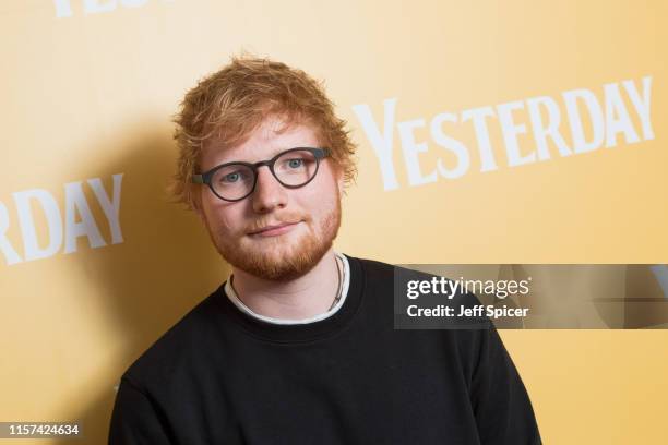 Ed Sheeran attends special screening of Yesterday on June 21, 2019 in Gorleston-on-Sea, England.