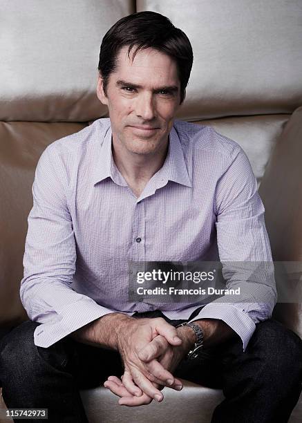 Thomas Gibson poses at a portrait session during the 2011 Monte Carlo Television Festival held at the Grimaldi Forum on June 9, 2011 in Monaco,...