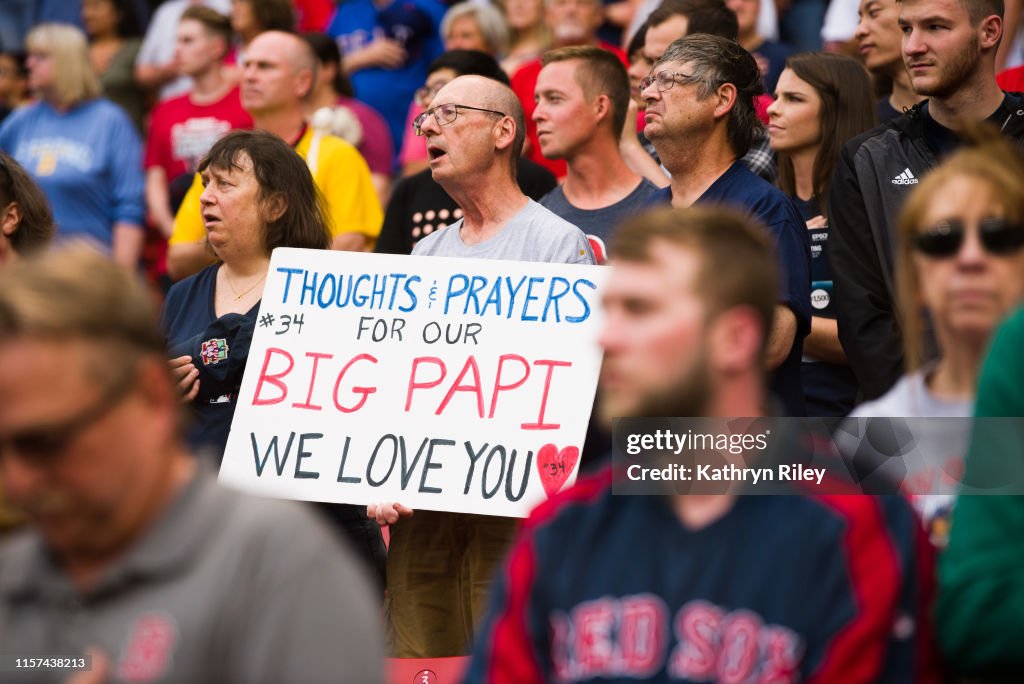 Texas Rangers v Boston Red Sox