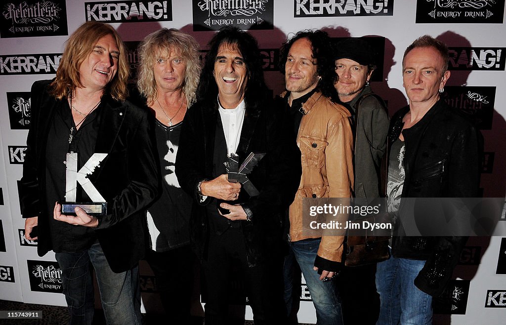 The Relentless Energy Drink Kerrang! Awards 2011 - Arrivals