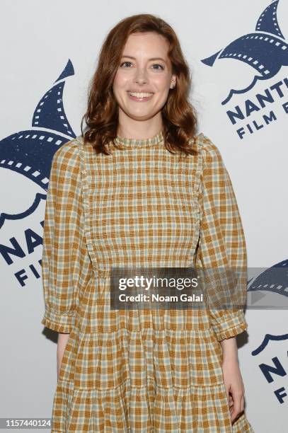 Actress Gillian Jacobs attends the Afternoon Tea Talk during the 2019 Nantucket Film Festival - Day Three on June 21, 2019 in Nantucket,...