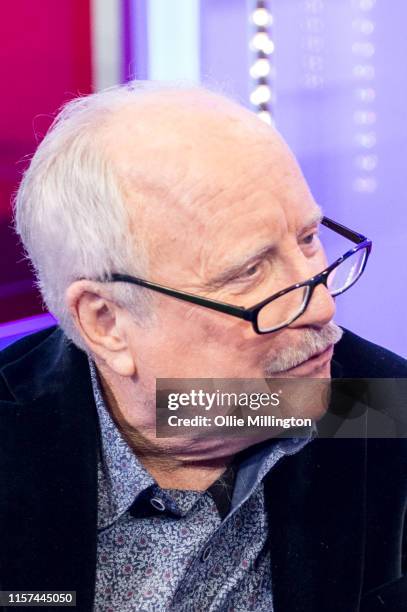 Richard Dreyfuss in conversation with Will Young on the BBCs 'The One Show' on the evening of the launch of the new Will Young album ‘Lexicon’ in the...