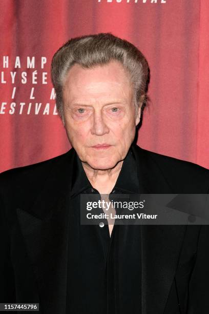 Actor Christopher Walken attends the 8th Champs Elysees Film Festival : Day Four Paris, France.