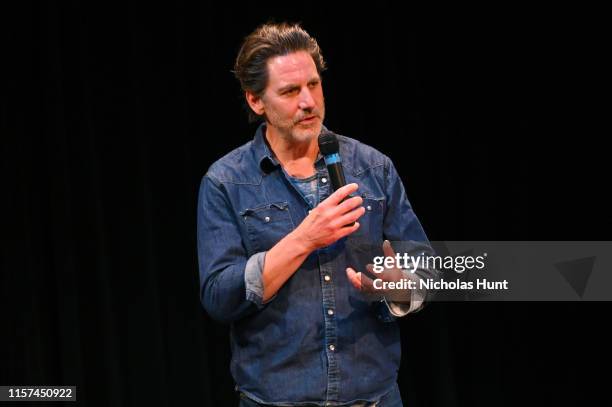 Actor Scott Cohen speaks onstage during the screening for 'South Mountain' at the 2019 Nantucket Film Festival - Day Three on June 21, 2019 in...