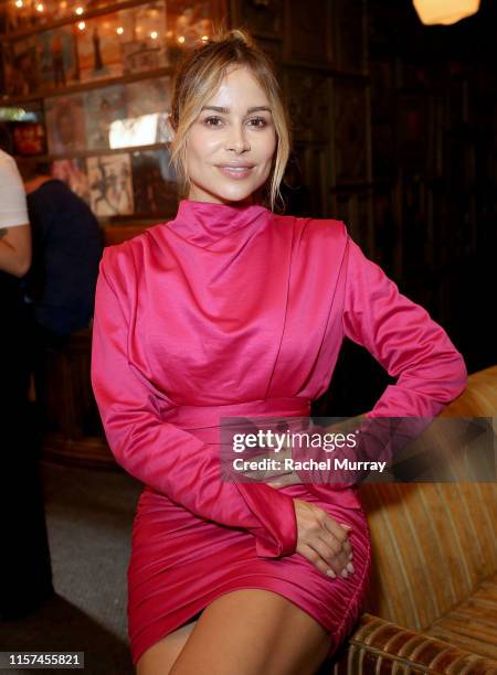 Actress Zulay Henao attends the Once Upon A Time In Hollywood 60's themed party on July 23, 2019 in Los Angeles, California.
