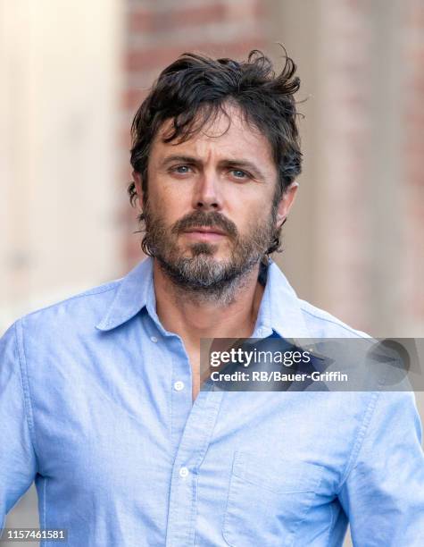 Casey Affleck is seen at 'Jimmy Kimmel Live' on July 23, 2019 in Los Angeles, California.