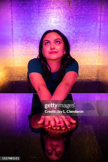 Actress Camila Mendes from 'Riverdale' are photographed for Los Angeles Times at Comic-Con International on July 20, 2019 in San Diego, California....