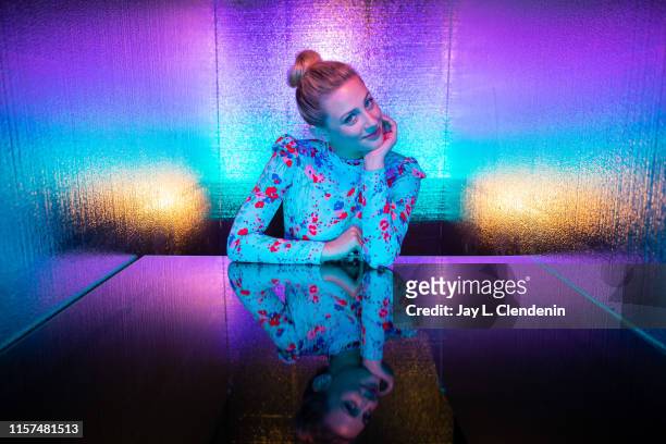 Actress Lili Reinhart from 'Riverdale' are photographed for Los Angeles Times at Comic-Con International on July 20, 2019 in San Diego, California....
