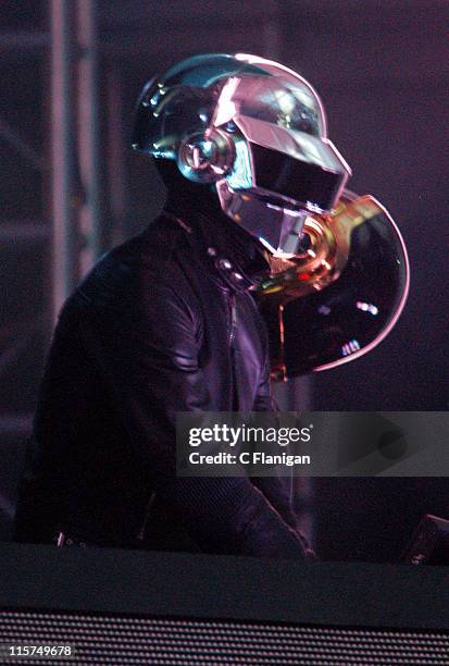 Daft Punk during 2006 Coachella Valley Music and Arts Festival - Day One at Empire Polo Field in Indio, California, United States.