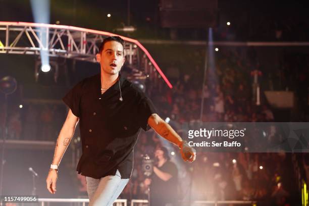 Eazy performs onstage at the 2019 BET Experience STAPLES Center Concert Sponsored By Coca-Cola at Staples Center on June 21, 2019 in Los Angeles,...