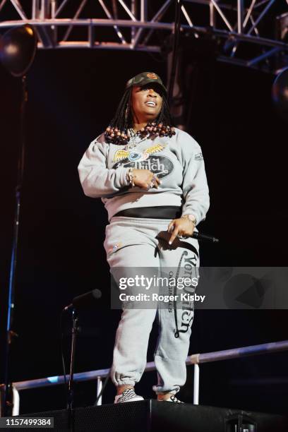 Kamaiyah performs onstage at the 2019 BET Experience STAPLES Center Concert Sponsored By Coca-Cola at Staples Center on June 21, 2019 in Los Angeles,...