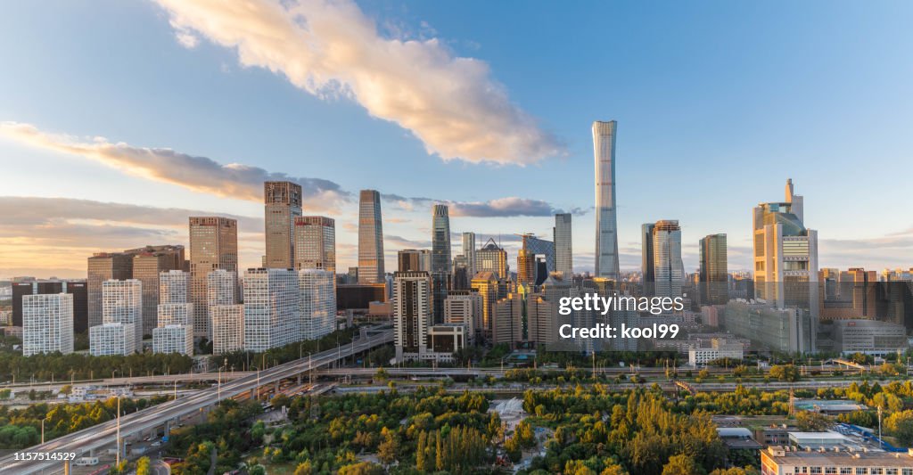 City skyline Panoramic