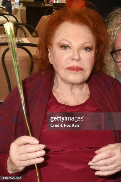 Singer / « Chez Regine » Club owner Regine Choukroun attends La Fete des Tuileries 2019 on June 21, 2019 in Paris, France.