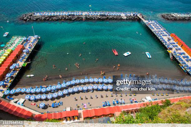 sorrento in italy - sorrent stock-fotos und bilder