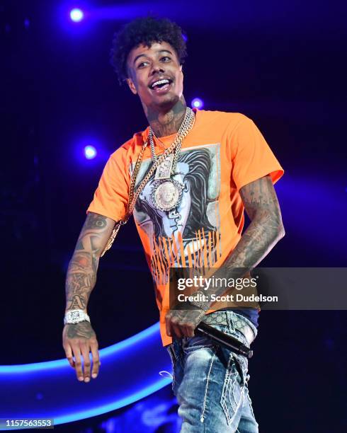 Blue Face Rapper Now Blueface Rapper Photos and Premium High Res Pictures - Getty Images