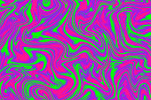 Wave Colorful Neon Proton Marble Chaos Purple UGO Green Plastic Pink Marbled Texture Bright Background Vibrant Trendy Colors Abstract Ombre Gradient Ebru Pattern