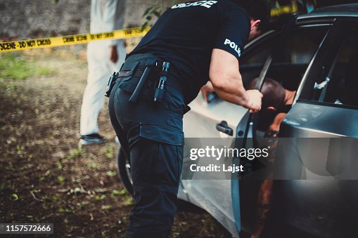 Police Inquiry Crime Scene Investigation High-Res Stock Photo - Getty Images