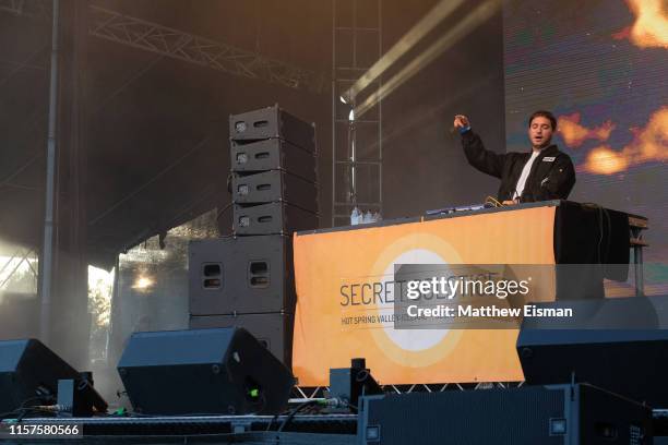 Jonas Blue performs at Secret Solstice Festival powered by Icelandic Glacial on June 21, 2019 in Reykjavik, Iceland.