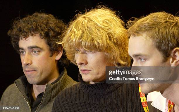 Stephen Mangan, Julian Rhind-Tutt and Oliver Chris of Green Wing
