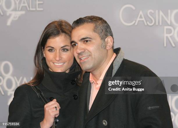 Aiman Abdallah and Petra Linke during "Casino Royale" Berlin Premiere - November 21, 2006 in Berlin, Berlin, Germany.