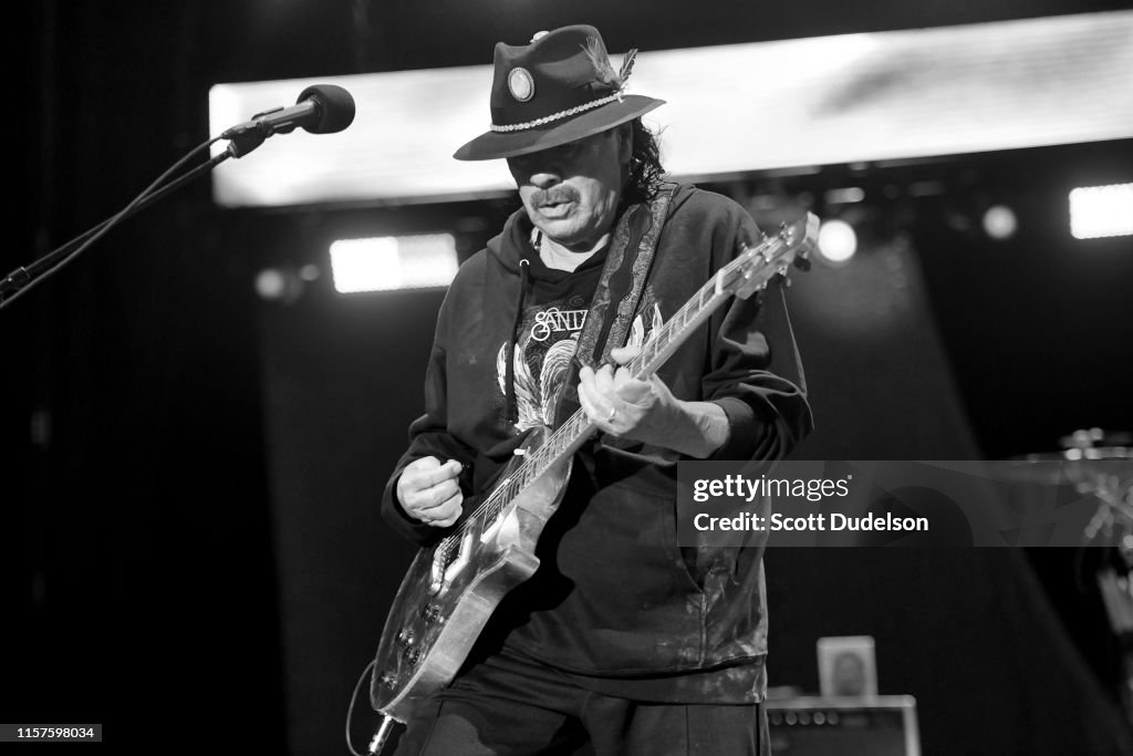 Santana and Doobie Brothers Perform At FivePoint Amphitheatre