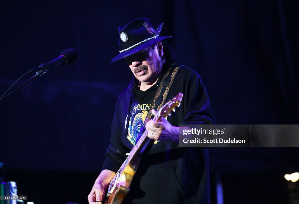 Santana and Doobie Brothers Perform At FivePoint Amphitheatre