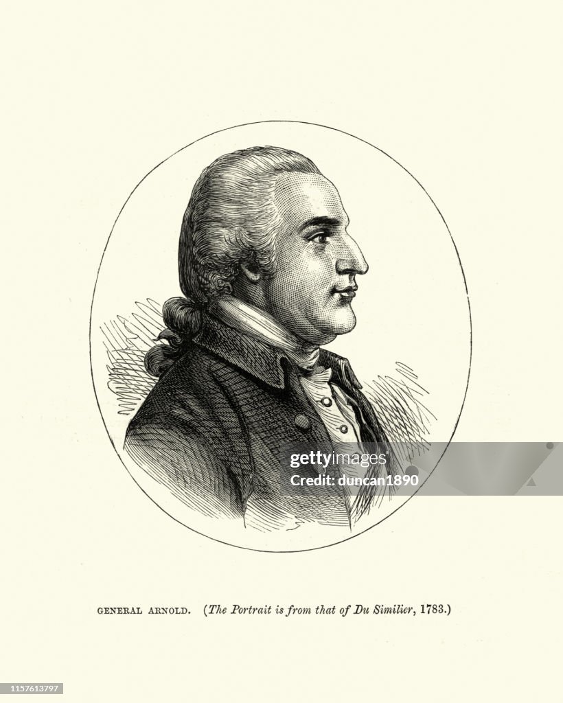 Benedict Arnold, American military officer, 18th Century