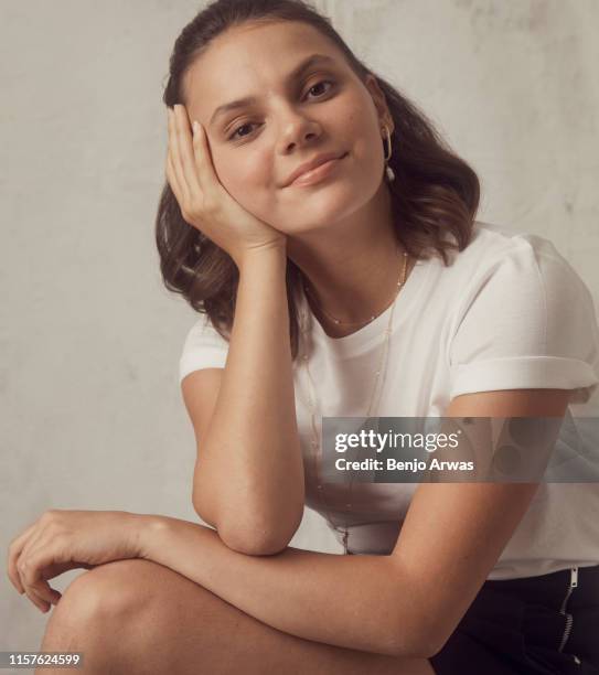 Dafne Keen of BBC One and HBO's 'His Dark Materials' poses for a portrait during the 2019 Summer TCA Portrait Studio at The Beverly Hilton Hotel on...