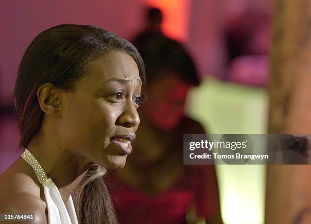 Beverley Knight during In-Style Magazine 5th Birthday Party at Victoria & Albert Museum in London, Great Britain.