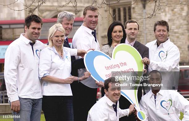 Anneka Rice, Matthew Pinsent, Colin Jackson, Neil Fox and guests