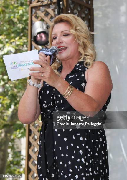 Host Delilah attends 106.7 LITE FM's Broadway In Bryant Park on July 25, 2019 in New York City.