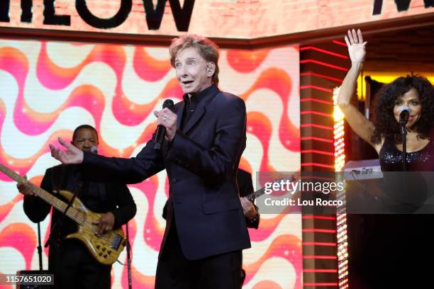 Barry Manilow is a guest on "Good Morning America," Thursday, July 25, 2019 on the Walt Disney Television Network. BARRY MANILOW