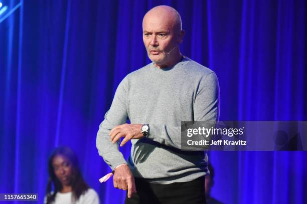 Creed Bratton speaks onstage at the 2019 Clusterfest on June 22, 2019 in San Francisco, California.