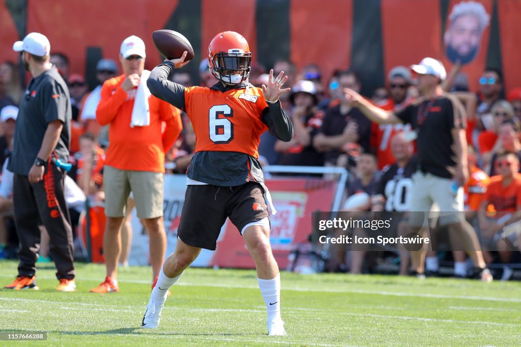 NFL: JUL 25 Browns Training Camp