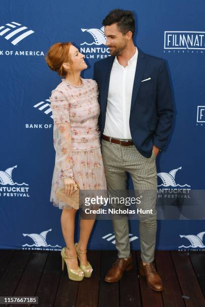 Actress Brittany Snow and attends the Screenwriters Tribute at Sconset Casino during the 2019 Nantucket Film Festival - Day Four on June 22, 2019 in...