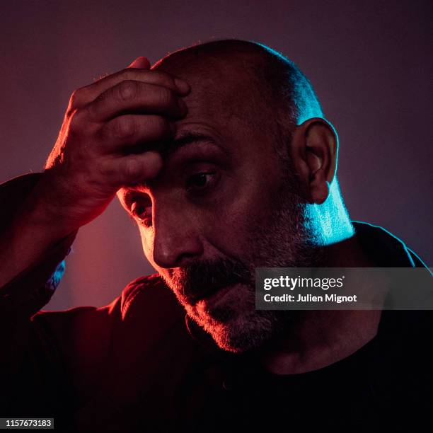 Filmmaker Gaspar Noé poses for a portrait on February 16, 2019 in Paris, France.