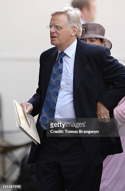 Michael Grade during The Queen's 80th Birthday - Lunch - Arrivals at Mansion House in London, Great Britain.