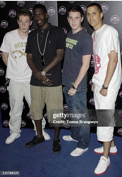 Blazin' Squad during Bliss Magazine Party - July 11, 2006 at Ampersand Nightclub in London, Great Britain.