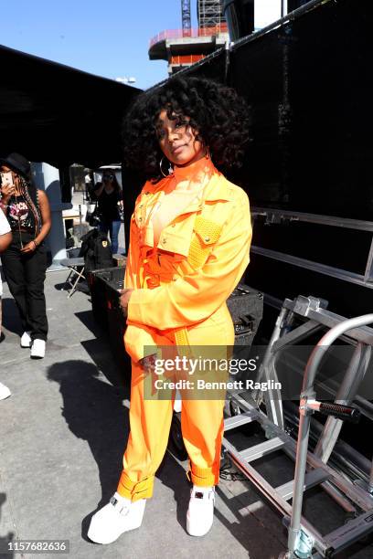 Katlyn Nichol attends BET Experience Live! Sponsored By Coca-Cola at LA Live on June 22, 2019 in Los Angeles, California.