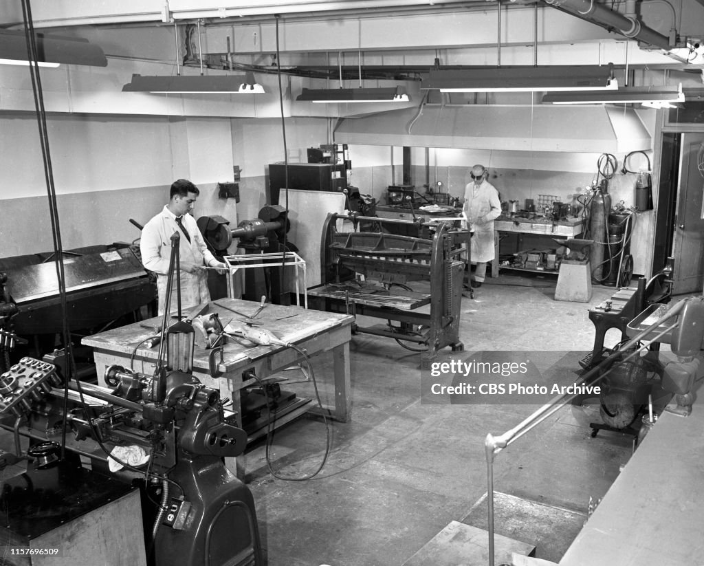 Television Engineering Lab CBS Engineering, Research and Development television laboratories at ...
