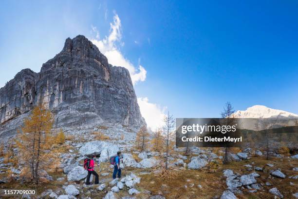 två bergs klättrare vandra till watzmann i berchtesgaden nationalpark - berchtesgaden national park bildbanksfoton och bilder